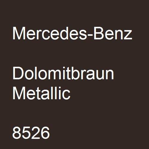 Mercedes-Benz, Dolomitbraun Metallic, 8526.